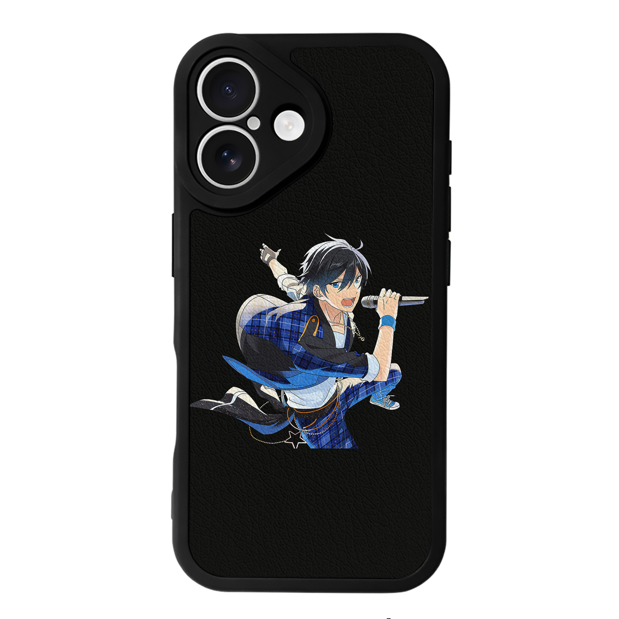 （画像用） あんさんぶるスターズ! Ensemble Stars 【iPhone 16シリーズ対応】シリコンスマホケース（レザー調） 材質：シリコン